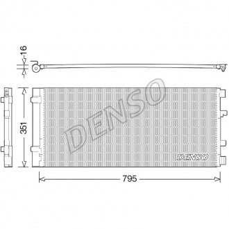 Конденсатор DENSO DCN23037 (фото 1)