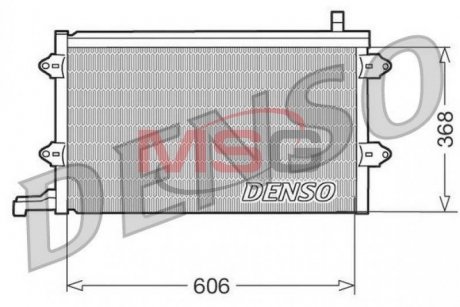 Радіатор кондиціонера DENSO DCN32003