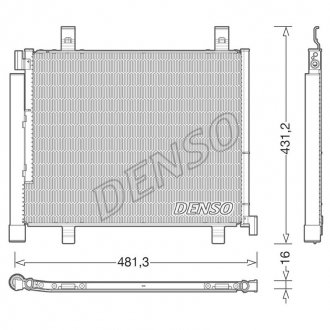 Радіатор кондиціонера DENSO DCN32023 (фото 1)