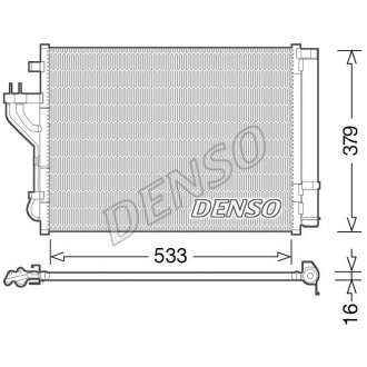 Радиатор кондиционера DENSO DCN41004