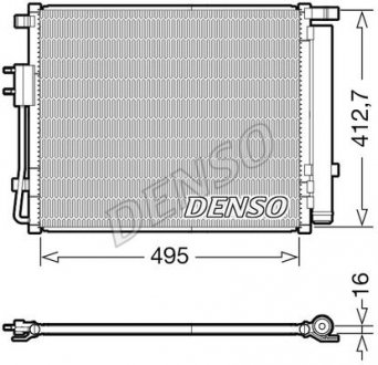 Радіатор кондиціонера DENSO DCN41012