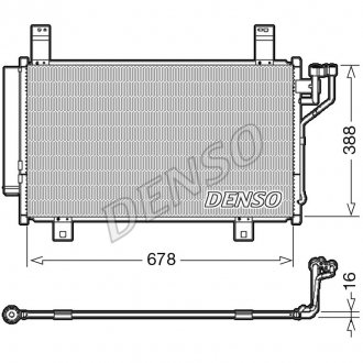 Радиатор кондиционера DENSO DCN44009