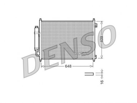 Радіатор кондиціонера DENSO DCN46001