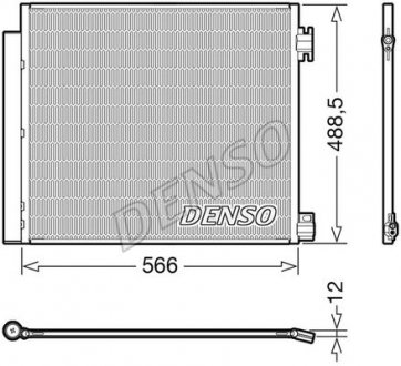 Радиатор кондиционера DENSO DCN46026