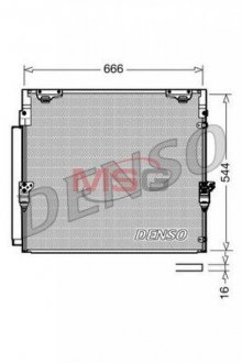 Радиатор кондиционера DENSO DCN50036 (фото 1)