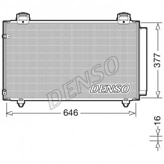 Радіатор кондиціонера DENSO DCN50043