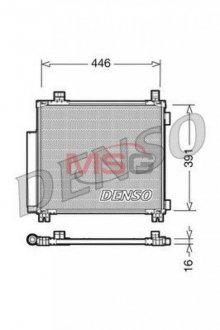 Радиатор кондиционера DENSO DCN50045 (фото 1)