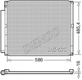 Радіатор кондиціонера DENSO DCN50113