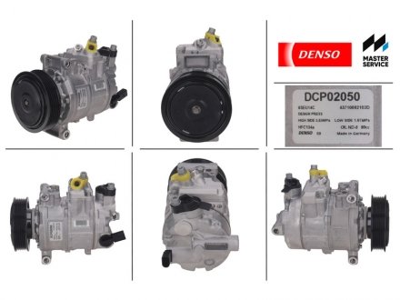 Компрессор кондиционера AUDI, SEAT, SKODA, VW DENSO DCP02050