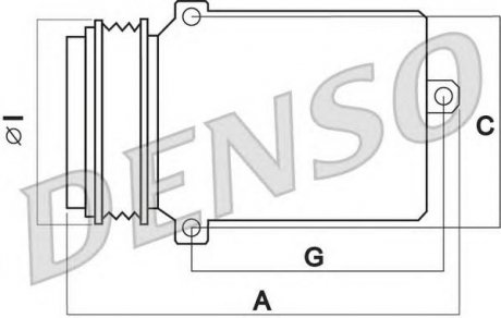 Компресор кондиціонера DENSO DCP27002