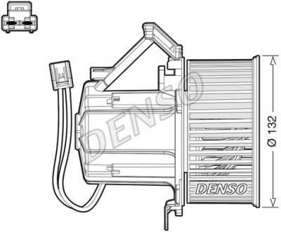 Dmuchawa A4 B8... DENSO DEA02008