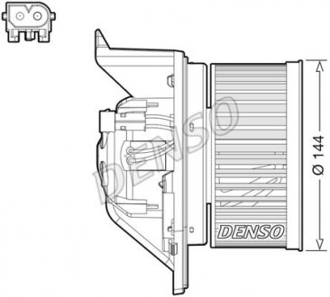 Вентилятор салона DENSO DEA05005 (фото 1)