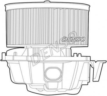 Вентилятор опалення DENSO DEA23014