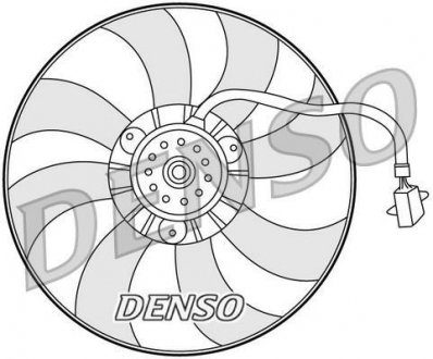 Вентилятор, охолодження двигуна DENSO DER32007