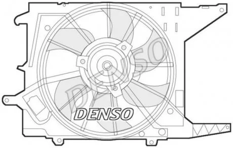 Фото вентилятор DENSO DER37003 Вентилятор DENSO DER37003