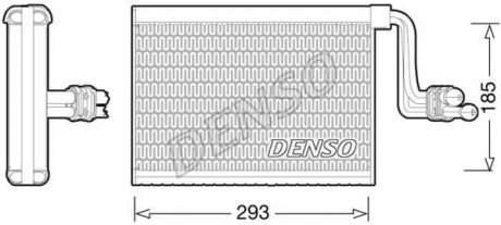 Випаровувач DENSO DEV05002