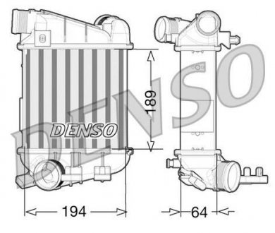 Інтеркулер DENSO DIT02027