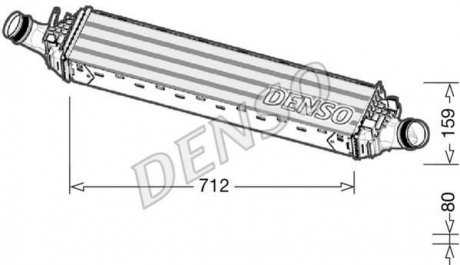 Теплообменник DENSO DIT02038