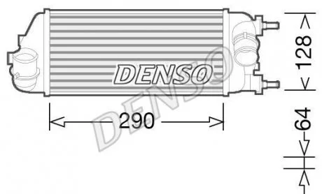 Інтеркулер DENSO DIT09115