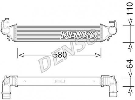 Теплообмінник DENSO DIT09117