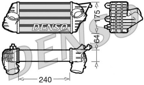 Інтеркулер DENSO DIT09120