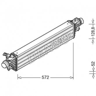 Інтеркулер DENSO DIT20005