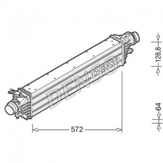 Інтеркулер DENSO DIT20006