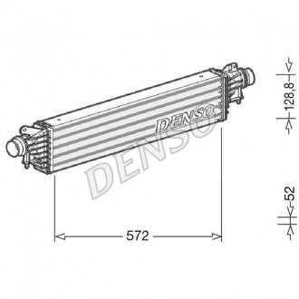 Інтеркулер DENSO DIT20007