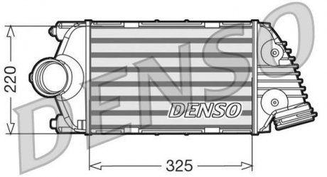 Інтеркулер DENSO DIT28015 (фото 1)