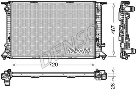 Теплообмінник DENSO DRM02021