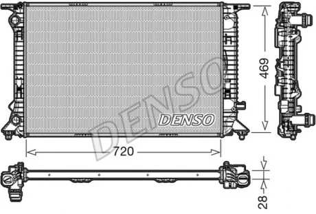 Теплообмінник DENSO DRM02022