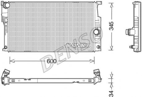 Теплообмінник DENSO DRM05004