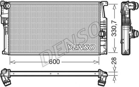 CH£ODNICA SILNIKA BMW DENSO DRM05015