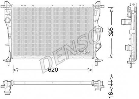 Радіатор DENSO DRM06038