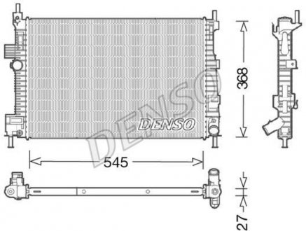 Теплообмінник DENSO DRM10009