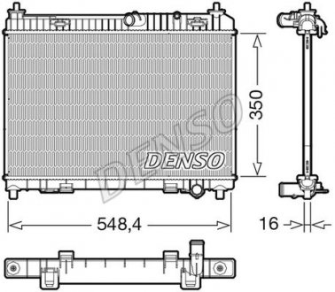 Радіатор основний DENSO DRM10113