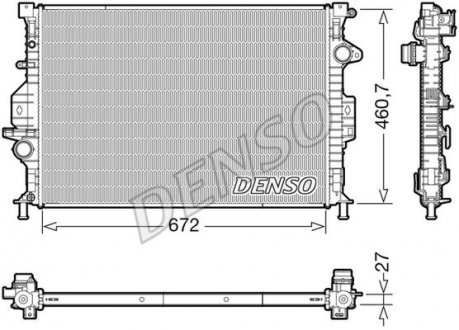 Радиатор основной DENSO DRM10115 (фото 1)