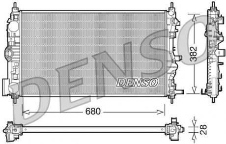 Радіатор DENSO DRM15005 (фото 1)