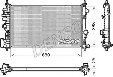 Радиатор DENSO DRM20109