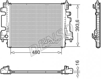 Радіатор основний DENSO DRM23113