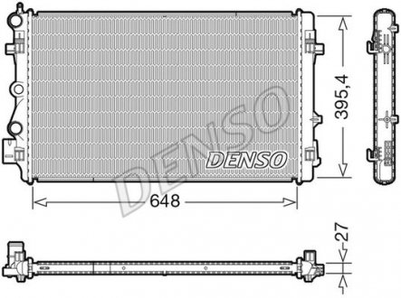 Радиатор основной DENSO DRM32051 (фото 1)