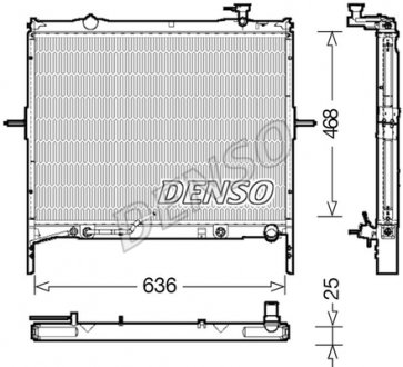 Радіатор DENSO DRM43002