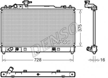 Радіатор DENSO DRM44029