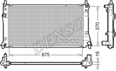 Радиатор DENSO DRM44035
