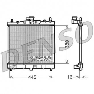 Радіатор основний DENSO DRM46002