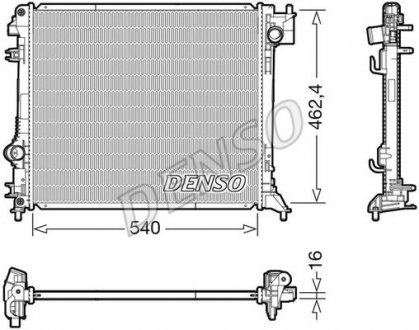 Радіатор основний DENSO DRM46063