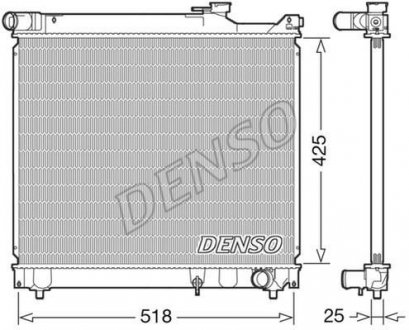 CH£ODNICA SILNIKA SUZUKI DENSO DRM47037