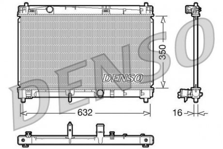 Радіатор DENSO DRM50009