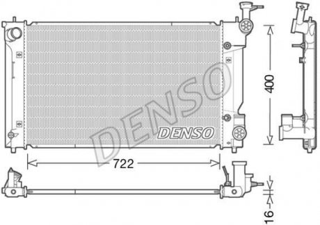 CH£ODNICA SILNIKA LEXUS DENSO DRM50098