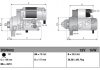 Стартер DENSO DSN602 (фото 3)